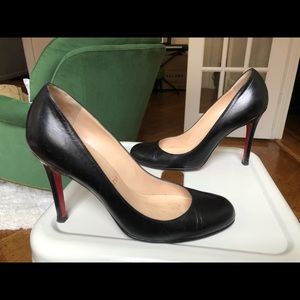 christian louboutin simple pump 100